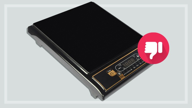 generic portable induction cooktop thumbs down