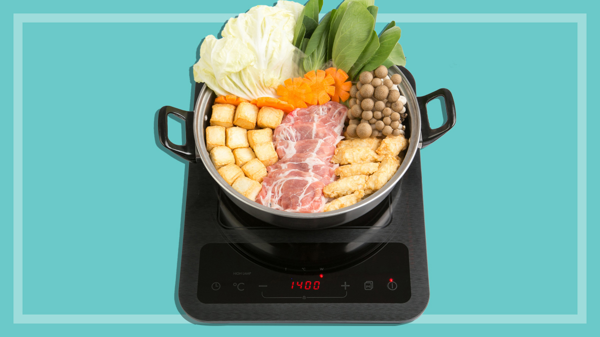Portable induction cooktops